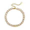 Golden Tennis Bracelet