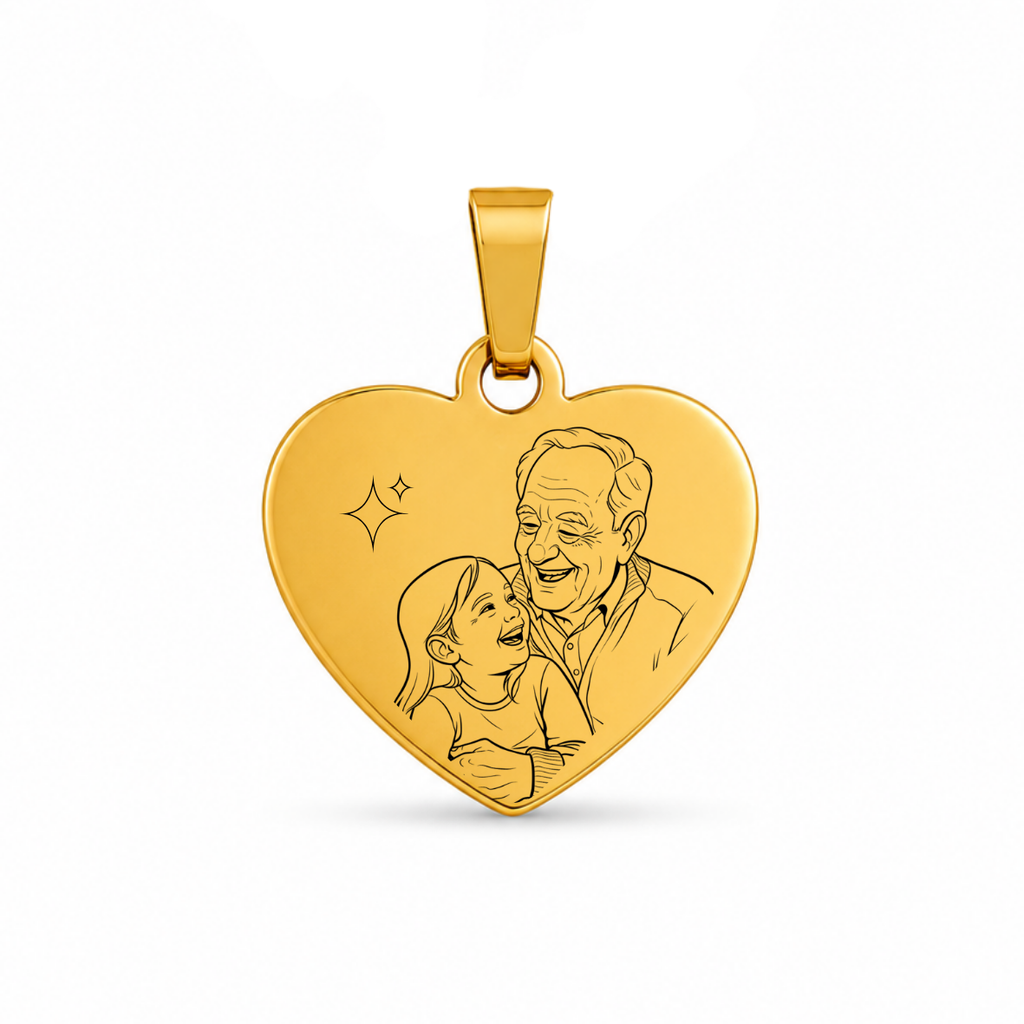 Amore Photo Charm – Gold