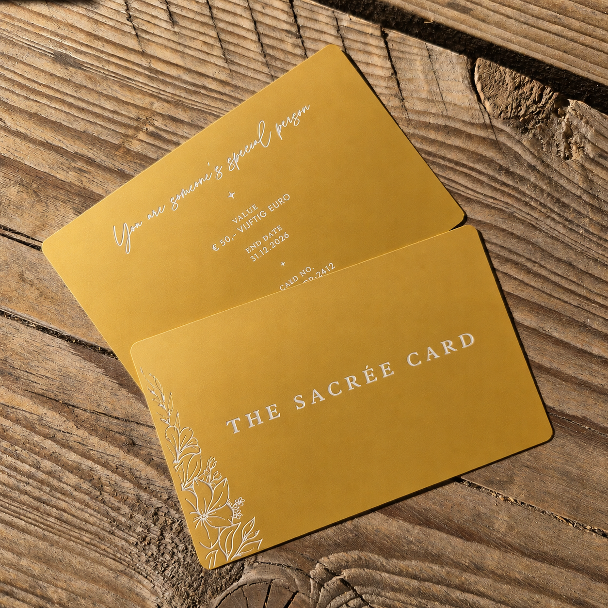 GIFTCARD | The Sacrée Card