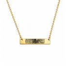 Imprint Bar Necklace