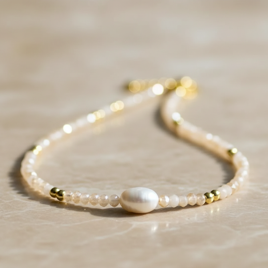 Sacred Pearl Necklace