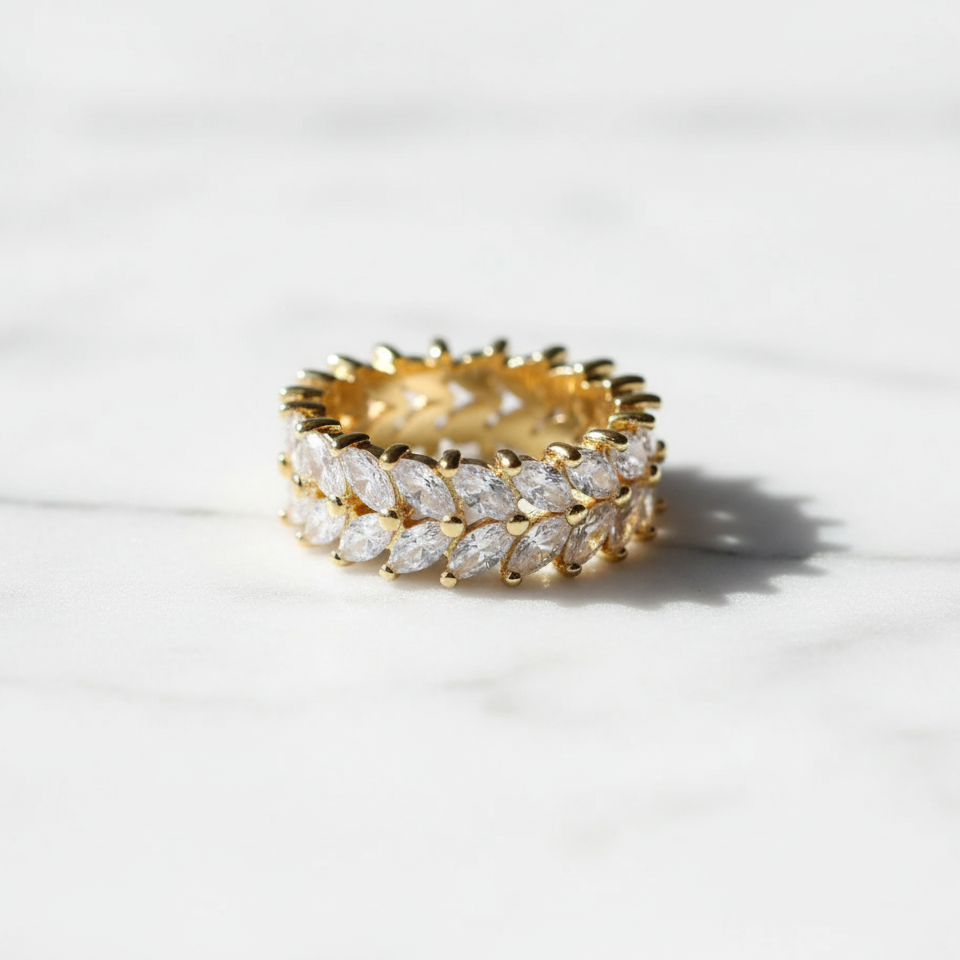 Royal Leaf Ring