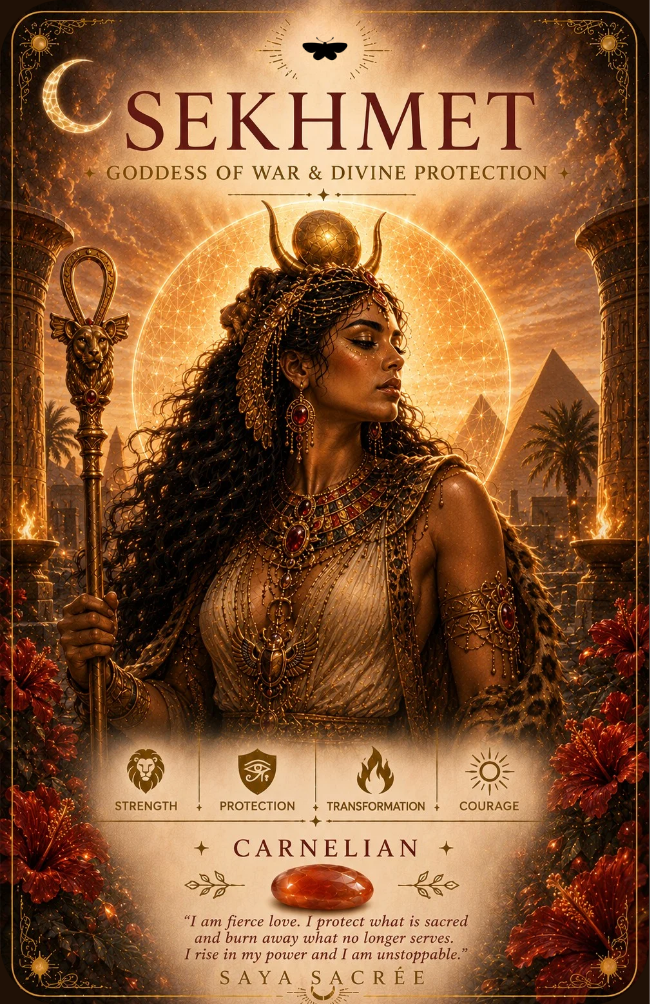 Sekhmet — Goddess of Healing & Protection