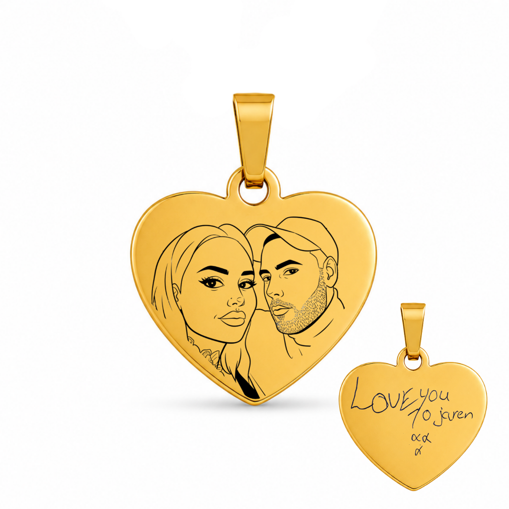 Amore Photo Charm – Gold