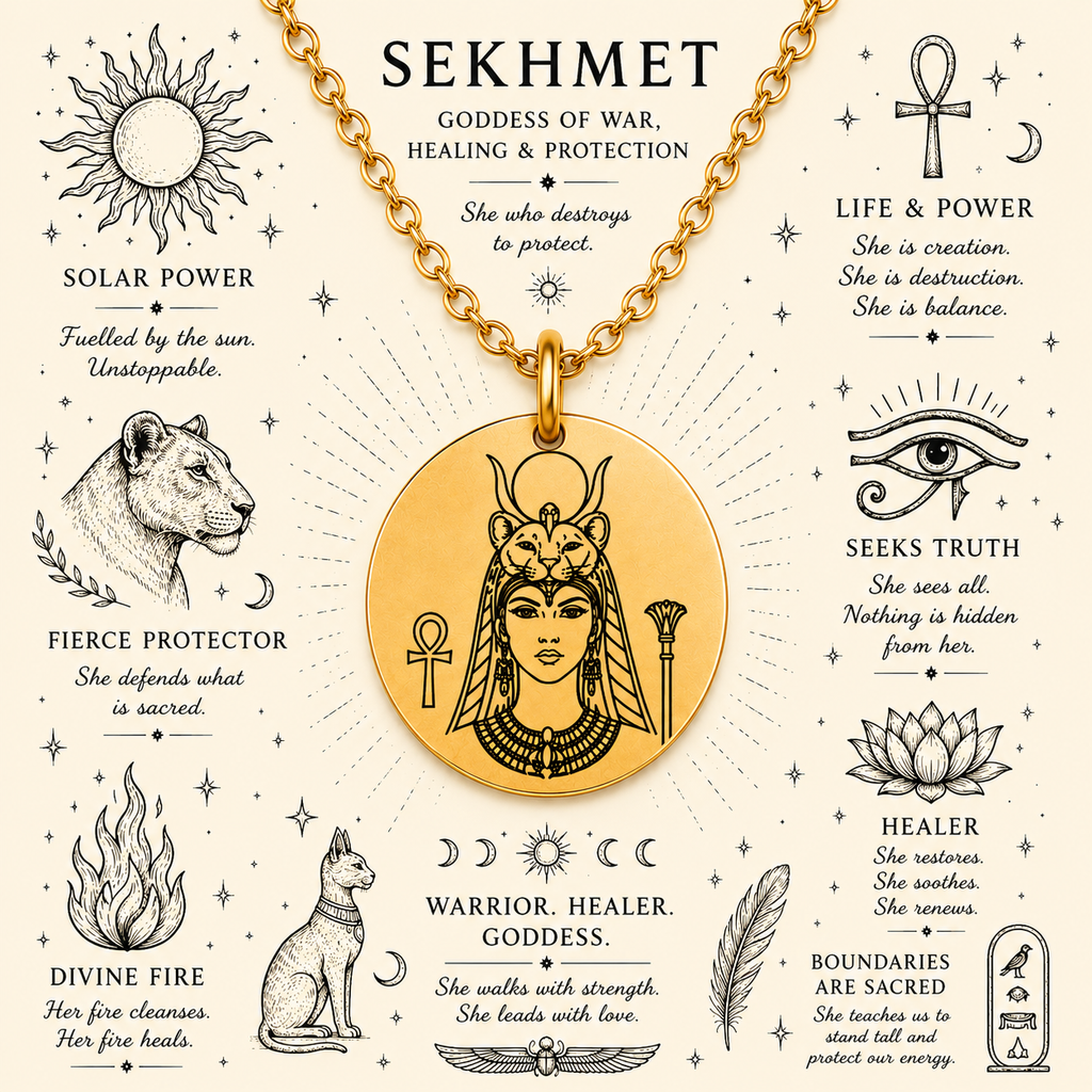 Sekhmet — Goddess of Healing & Protection