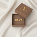 Golden Clover Studs
