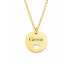 Amoré Script Necklace