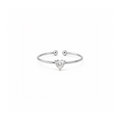 Birthstone Ring April | Silver