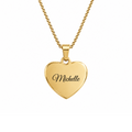 Amoré Script Necklace