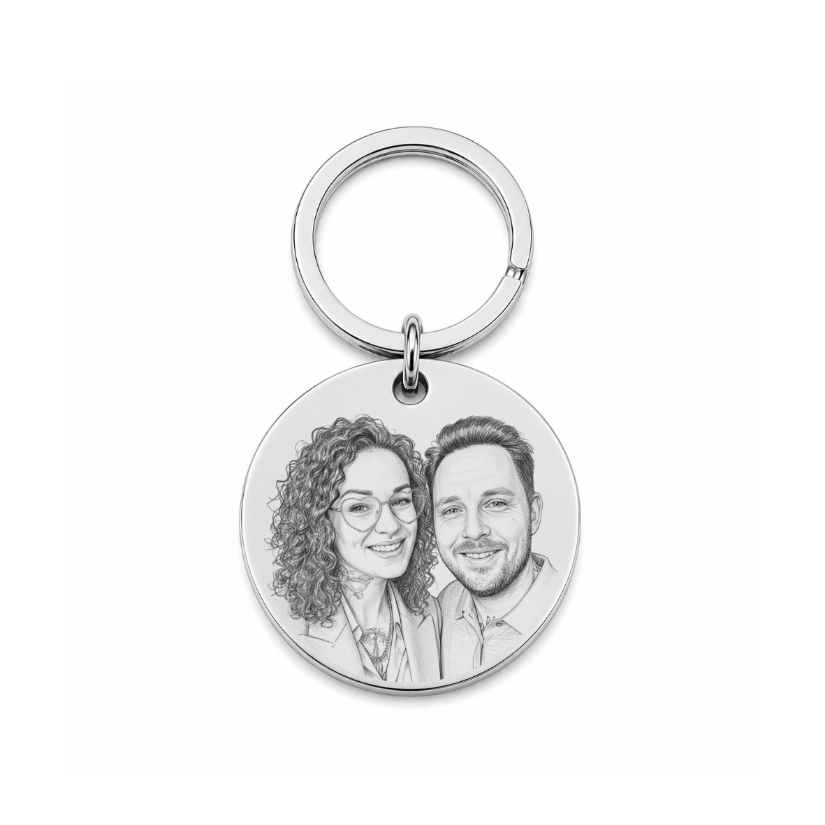 Sacred Memory Keychain | Silver