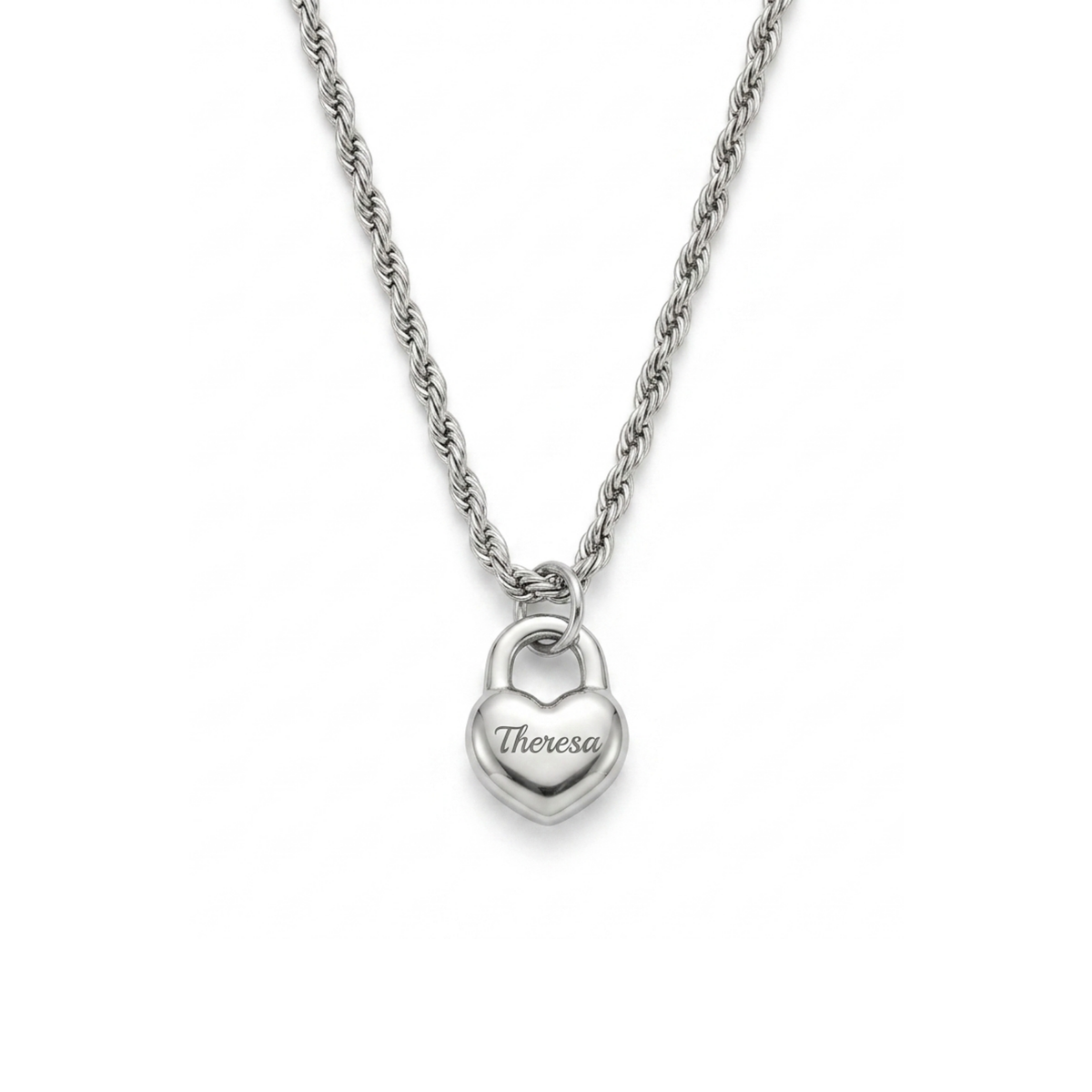 Luxe Amoré Script Necklace