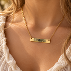 Imprint Bar Necklace