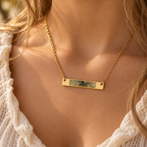 Imprint Bar Necklace