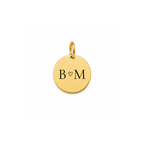 Petite Initial Charm | ○