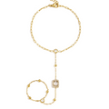 Golden Goddess Hand Chain