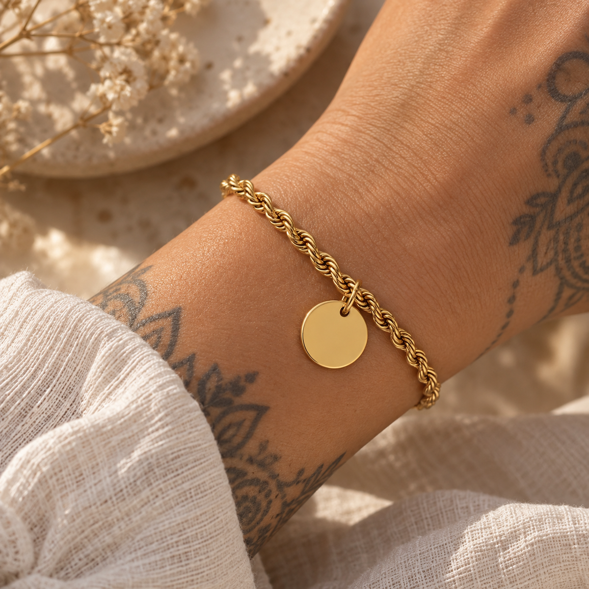 Luxe Rope Chain Bracelet