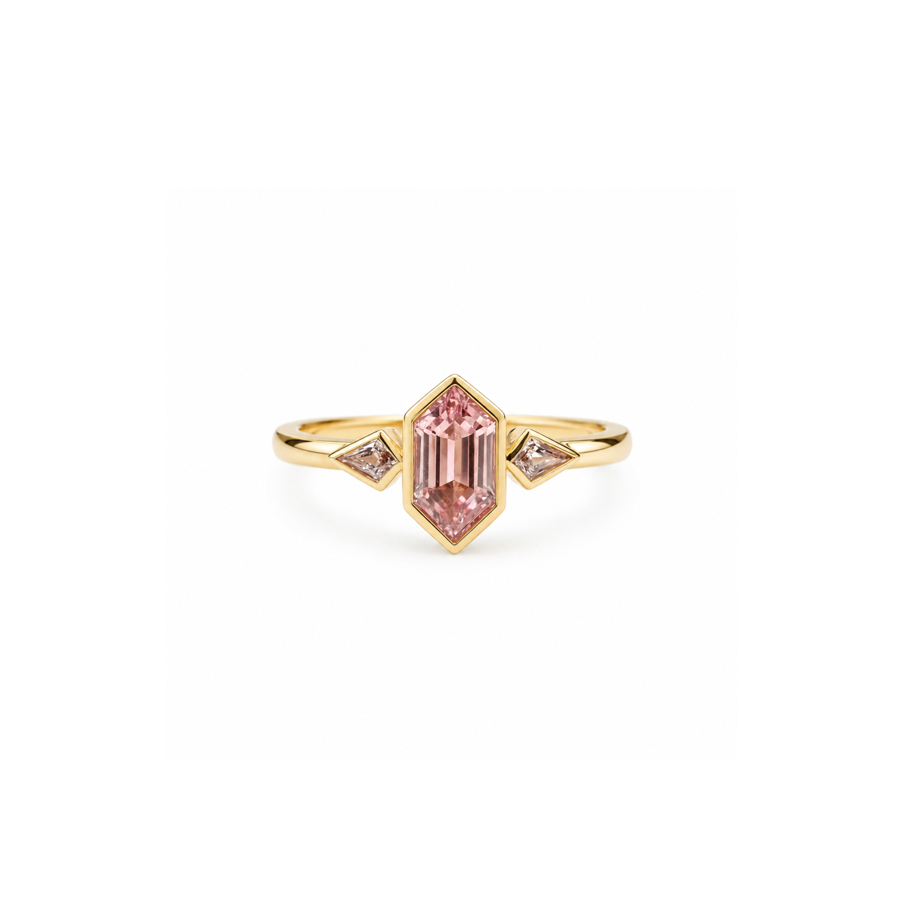 Blush Crystal Empress Ring
