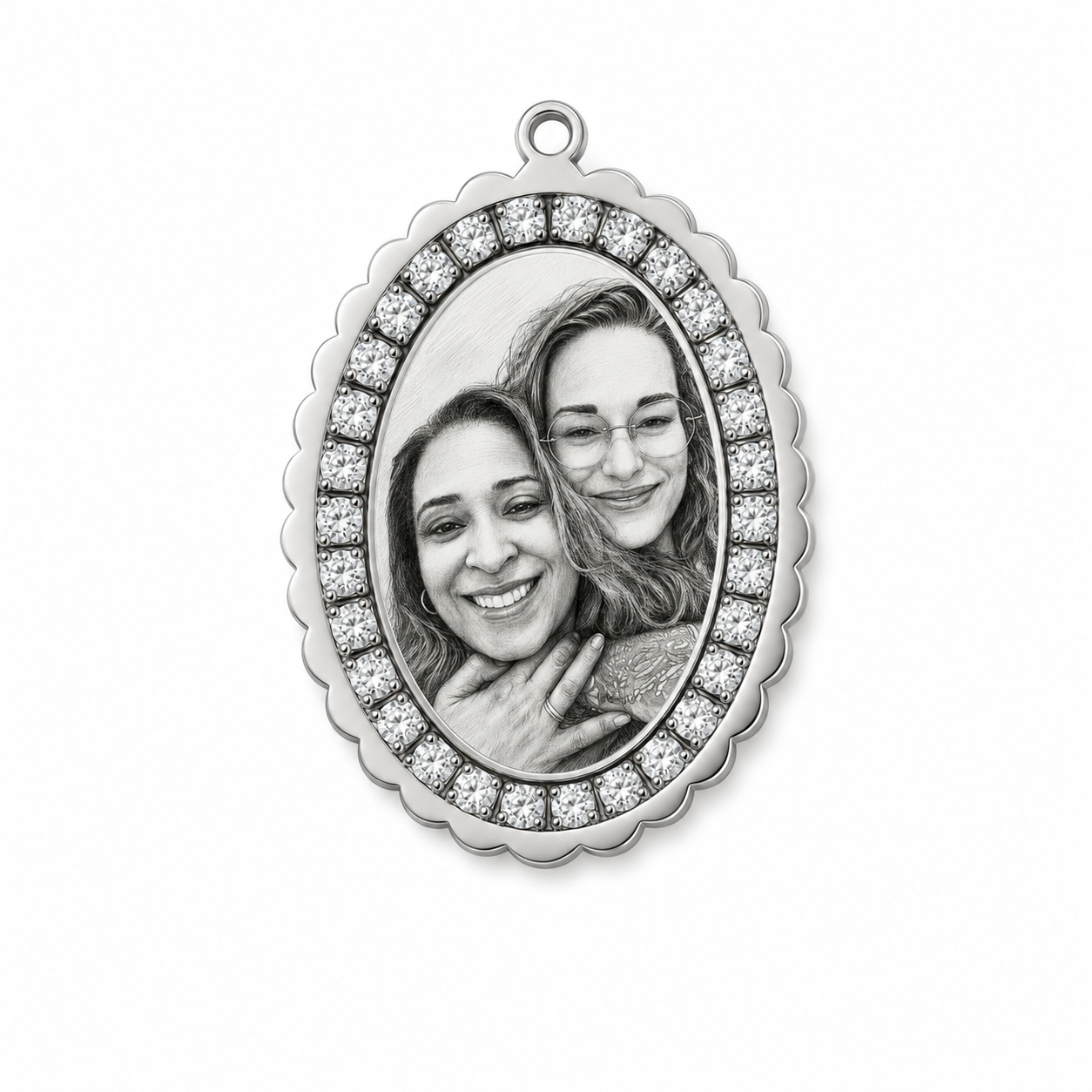 Heirloom Oval Pendant | ○
