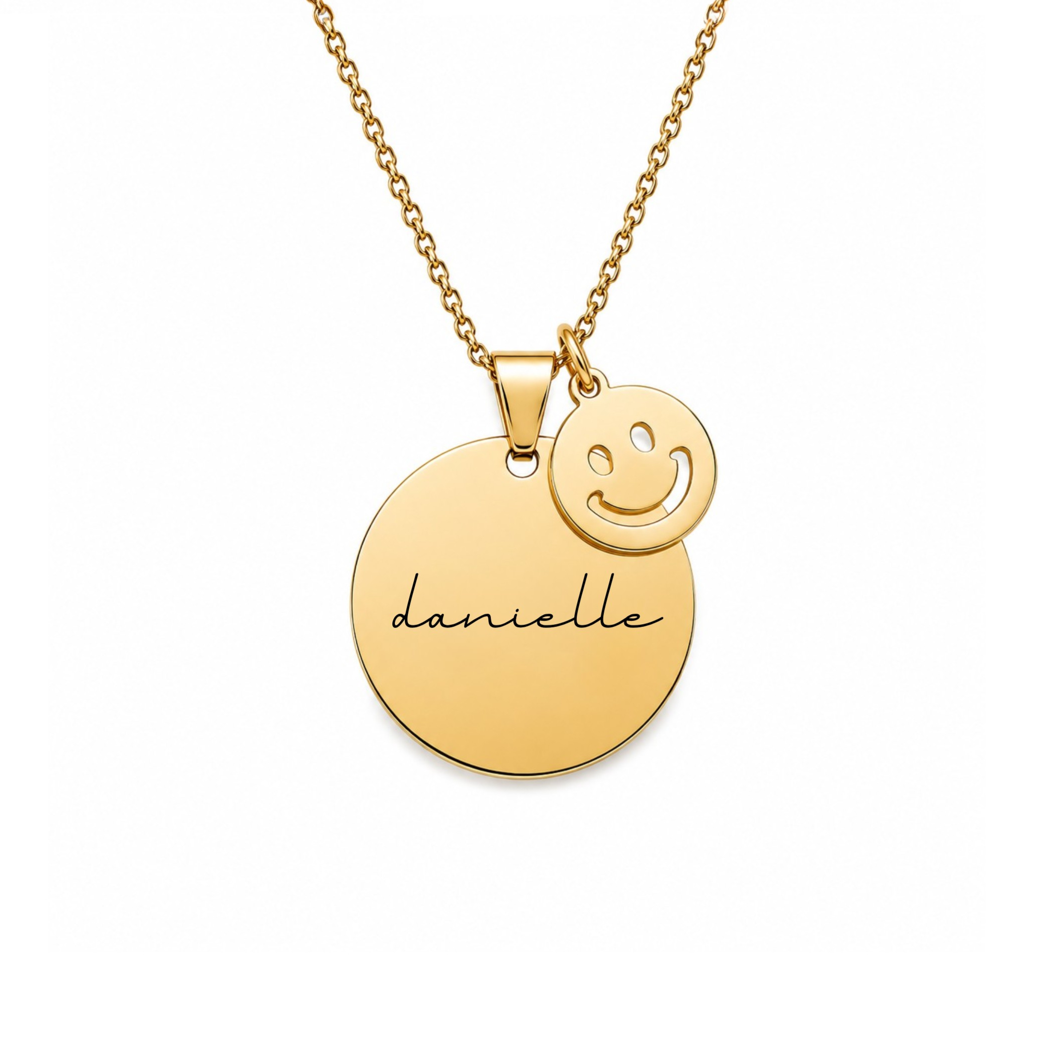 Joyful Script Necklace | ○