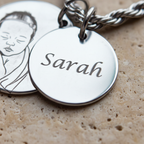 The Portrait Necklace | Silver