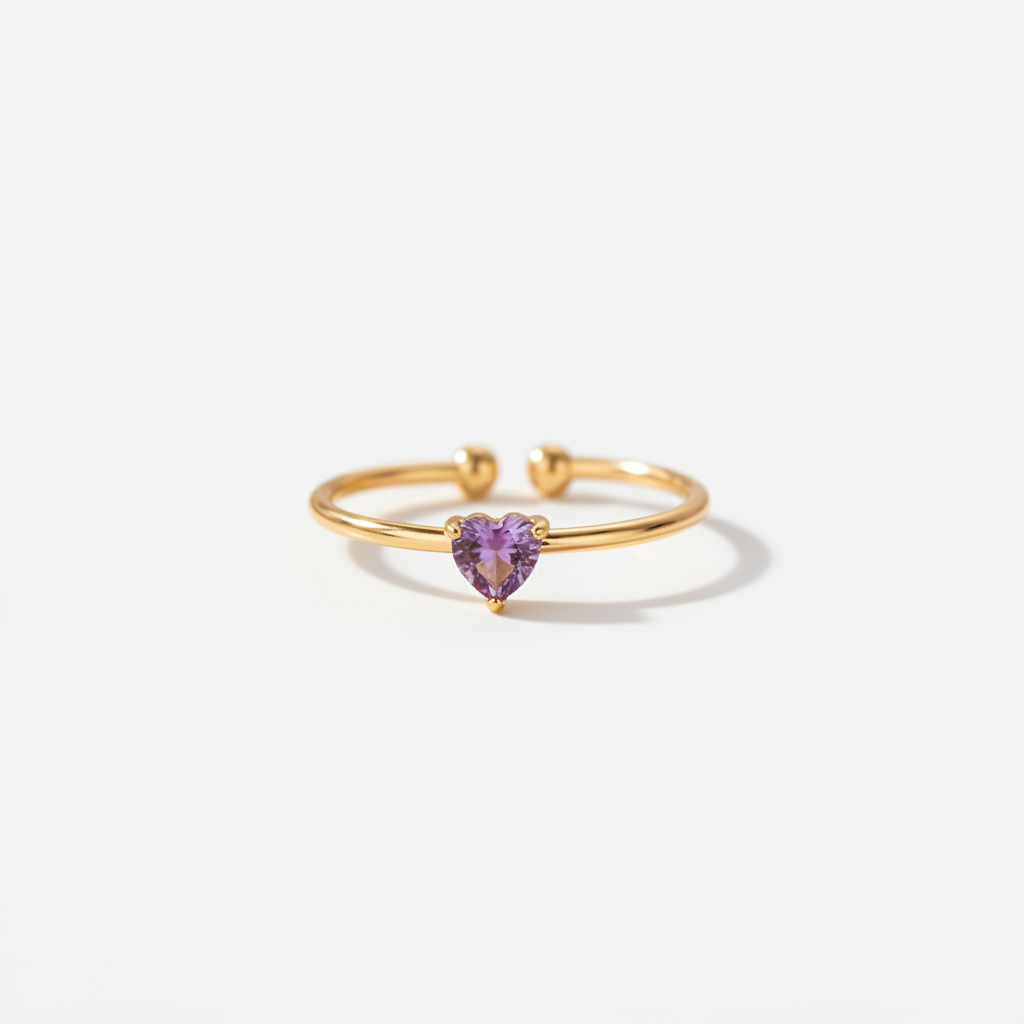Birthstone Ring February