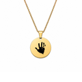 Ketting met handafdruk