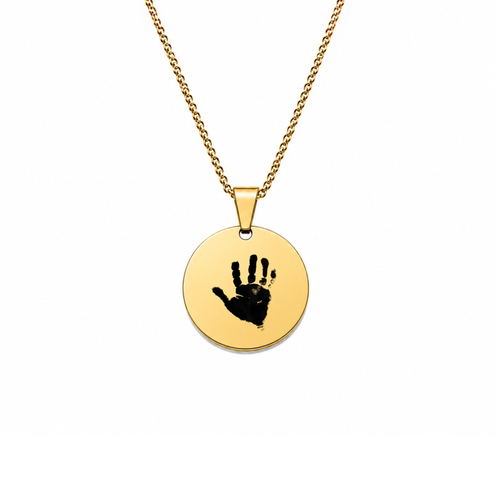 Ketting met handafdruk