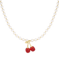 Cherry Pearl Necklace