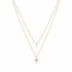 Celeste Twin Glow Necklace