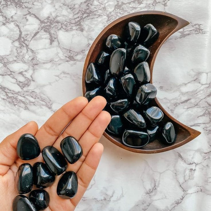 REGENBOOG OBSIDIAAN | Trommelsteen | beschermd, reinigt de aura, vermindert blokkades en disharmonie