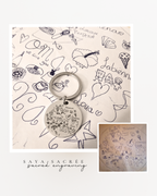Doodle Keychain | ○