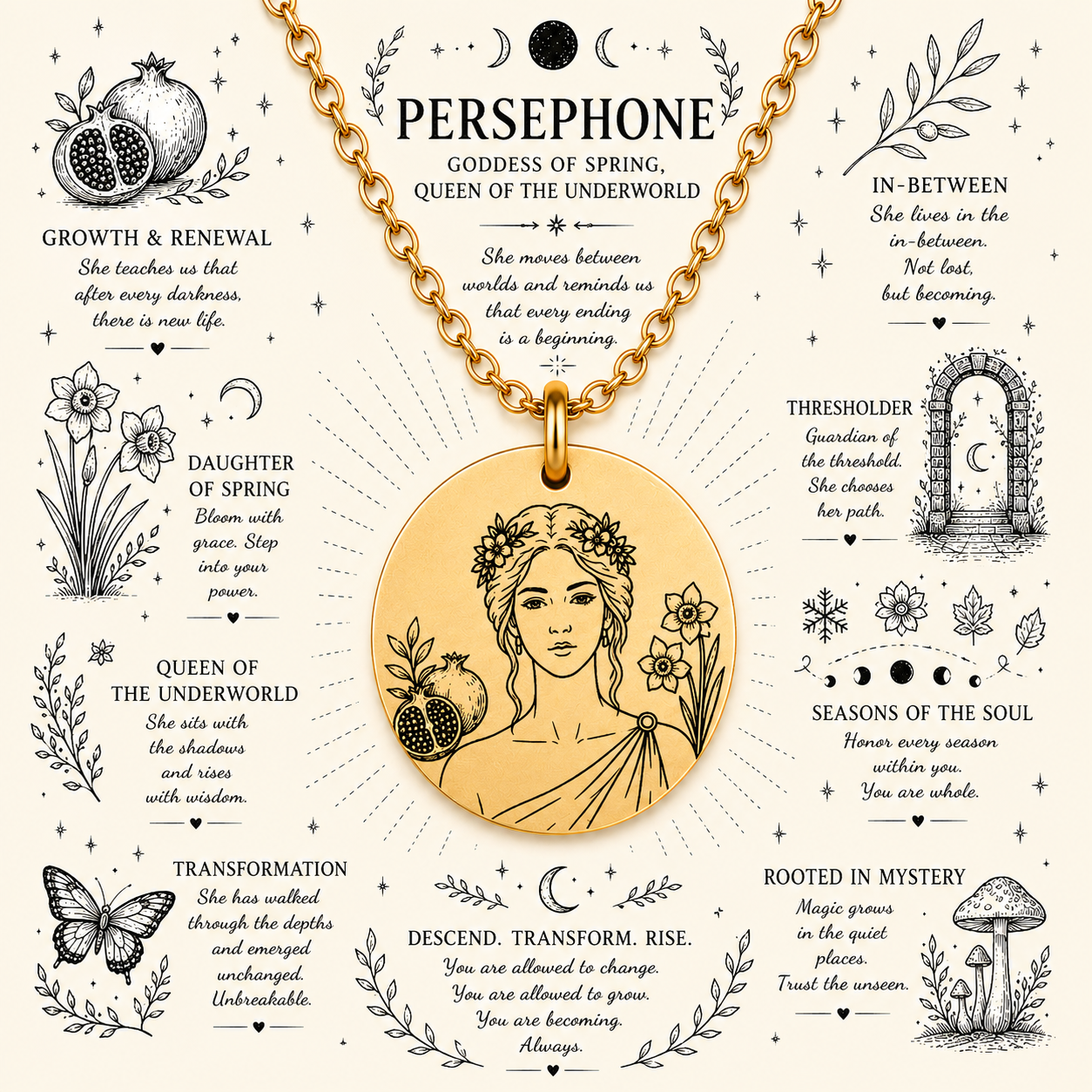 Persephone — Goddess of Rebirth & Renewal