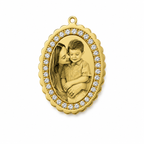 Heirloom Oval Pendant | ○