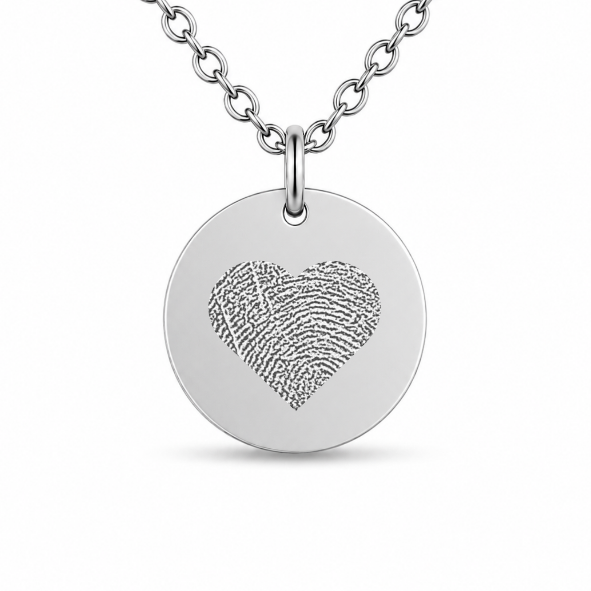 Memento Photo Charm – Silver