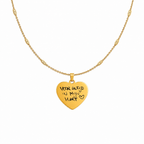 Amore Photo Necklace | Gold