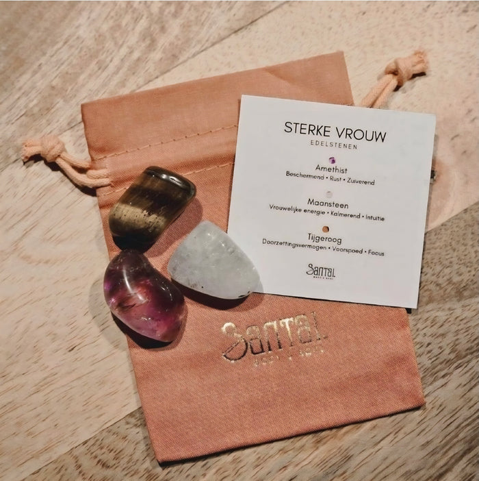 STRONG WOMAN | Gemstone set