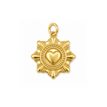 Soleil Heart Charm