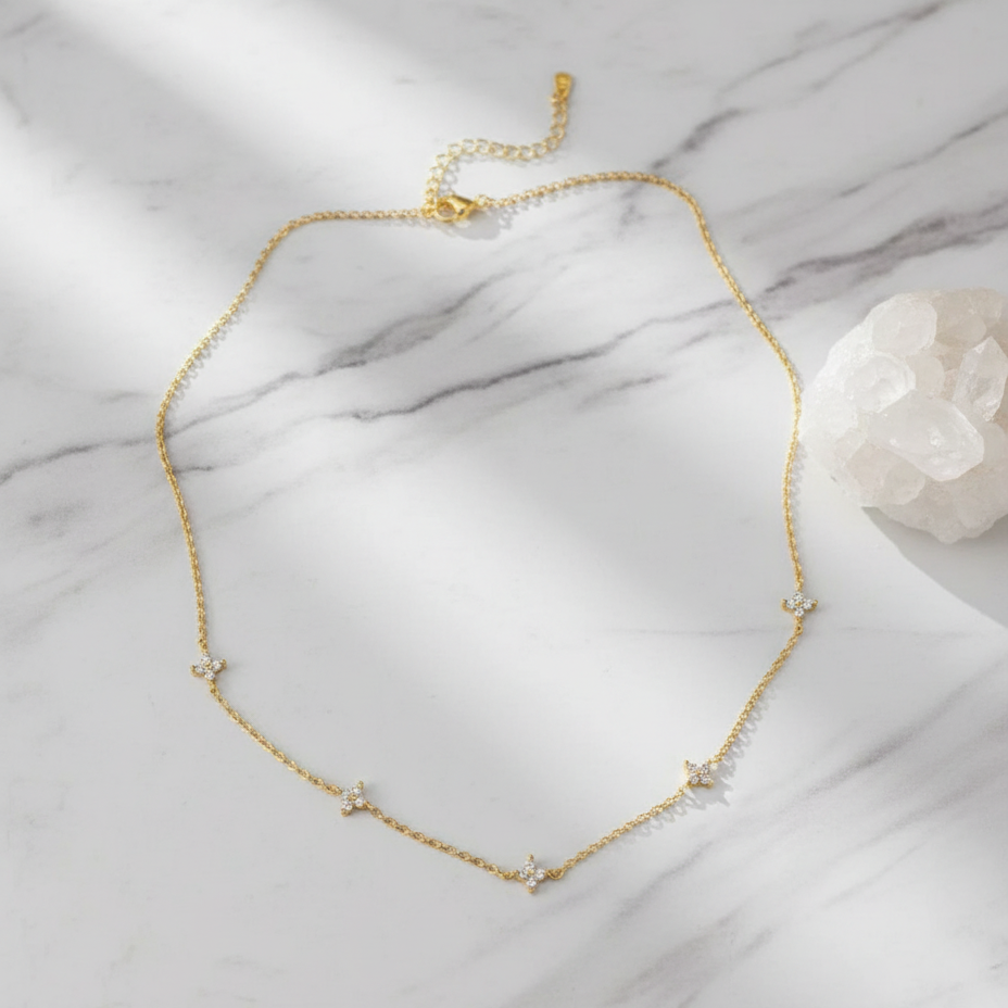 Golden Bloom Necklace