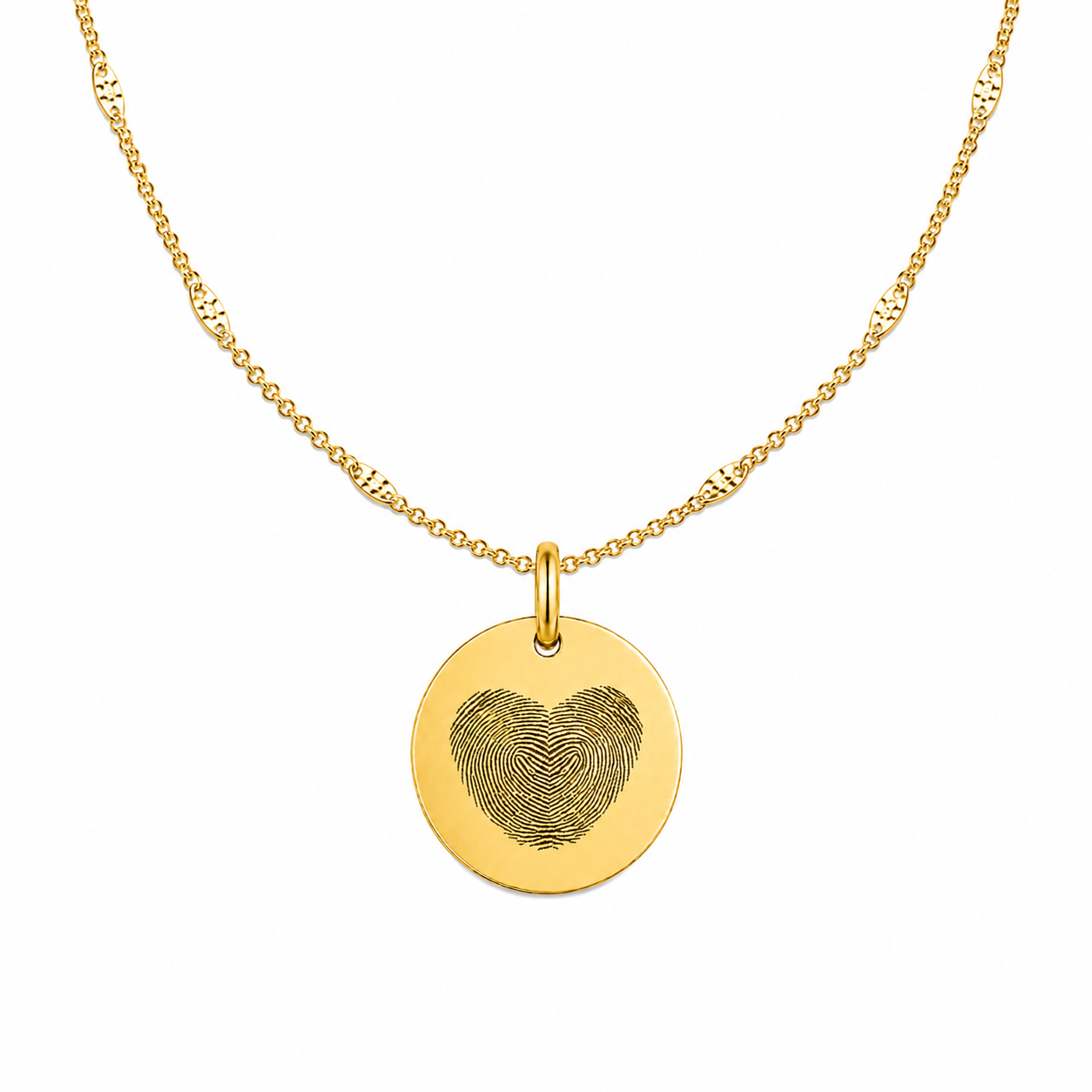 Sacred Photo Necklace | Gold