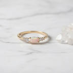 Celeste Opal Ring