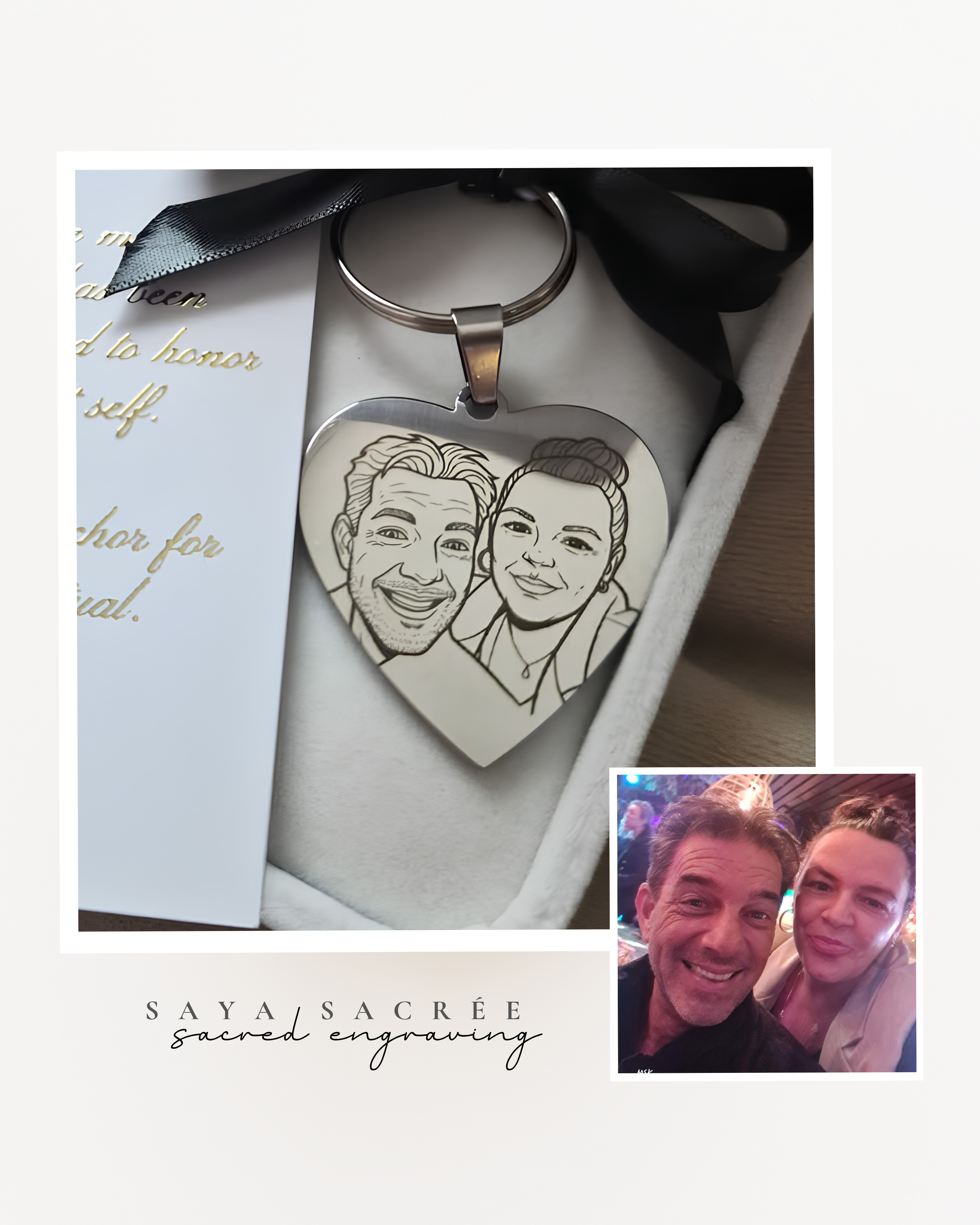 Amore Memory Keychain | ♡