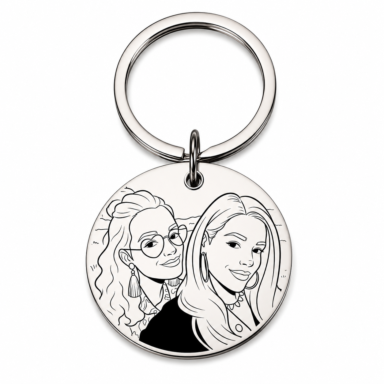 Sacred Memory Keychain - Round