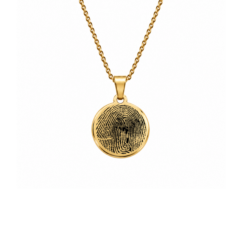 Petite ketting vingerafdruk