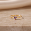 Birthstone Ring February