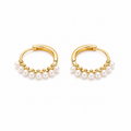 Luna Pearl Hoops