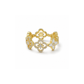 Golden Clover Ring