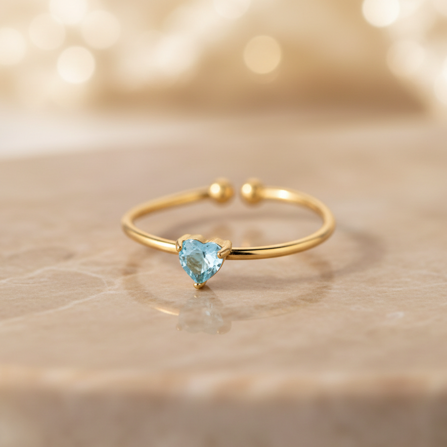 Birthstone Ring March