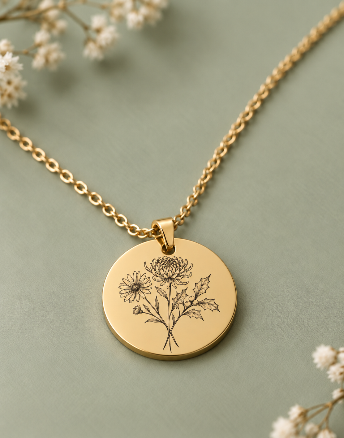 Birthflower Necklace