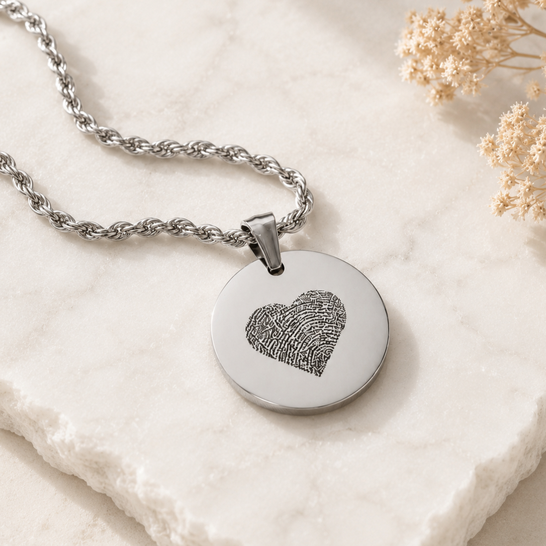 The Imprint Necklace | Silver