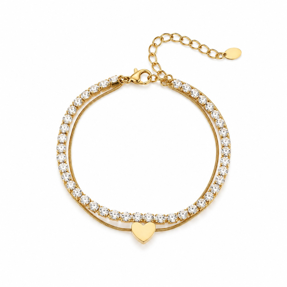 Lumière Heart Bracelet